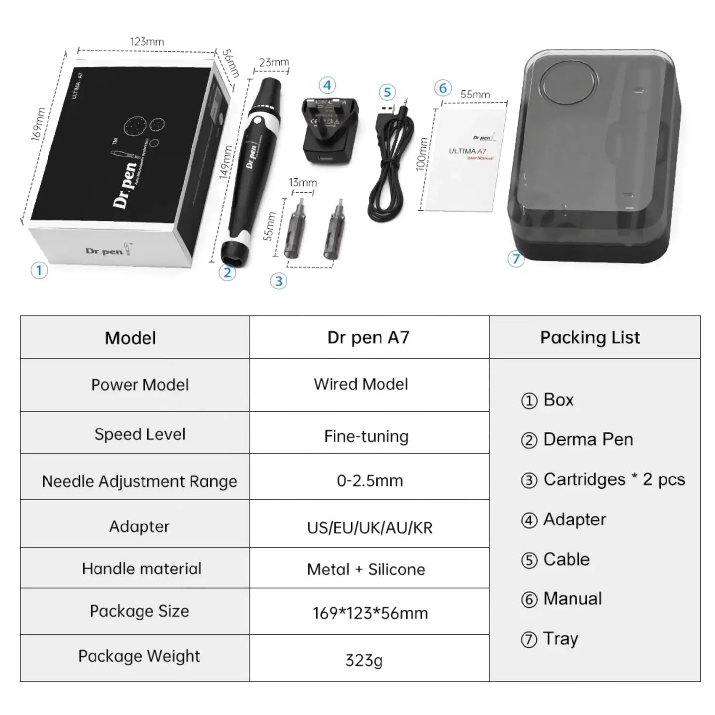 Dr. Pen A7 Microneedling Pen
